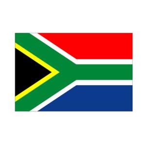 南アフリカ卓上旗｜akai-tropfy