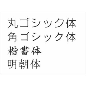 白アクリル名札 小サイズ(25x50mm)社名...の詳細画像1