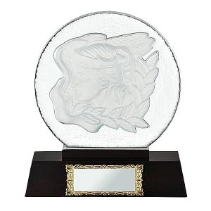 クリスタル楯　VS5001A：社内表彰・企業表彰・周年記念・コンテスト用に高級感あるガラス製トロフィー・クリスタルトロフィー｜akai-tropfy
