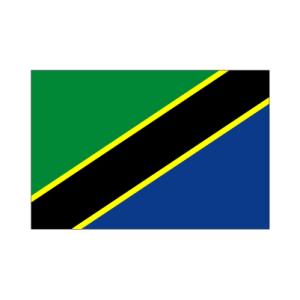 タンザニア国旗90×135cm｜akai-tropfy