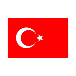 トルコ卓上旗
