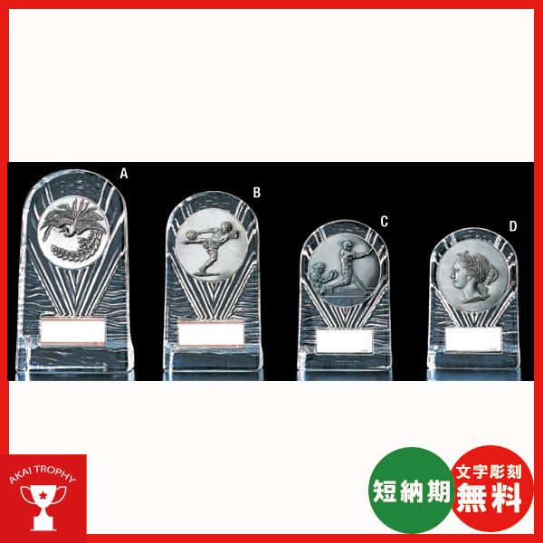 V116D : レリーフ交換式ガラス楯　卒業記念