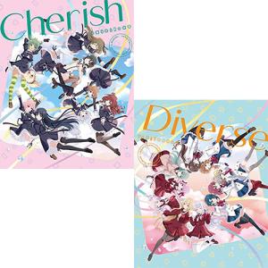 【赤い熊さん特典/同時購入特典付2種セット/新品】 Cherish + Diverse CD+Blu...