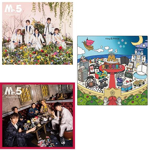 【3形態セット/新品】Mr.5 (初回限定盤A+初回限定盤B+通常盤) DVD付 CD King &amp;...