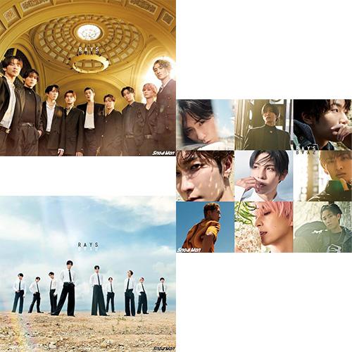 【3形態Blu-ray付セット/新品】 RAYS (初回盤A+初回盤B+通常盤) CD Snow M...