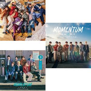 同時・先着予約購入特典付】【CD】timelesz ／ MOMENTUM(3形態セット