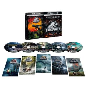 即日発送 ジュラシック・ワールド 5ムービー 4K UHD ジュラシック・ワールド 5ムービー 4K UHD コレクション（アウター付き