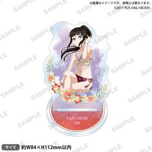 【新品】 ラブライブ!スクールアイドルフェスティバル アクリルスタンド Aqours シークレットビーチver. 黒澤ダイヤ 倉庫S｜akaikumasan