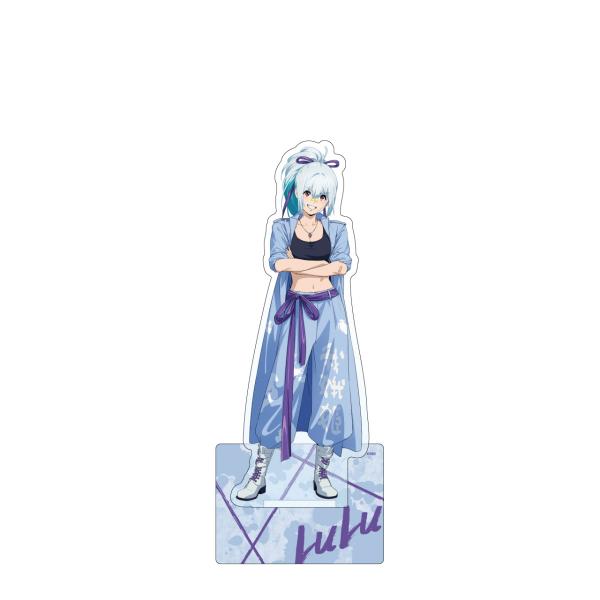 【新品】 オリジナルTVアニメ「勇気爆発バーンブレイバーン」アクリルスタンド ルル 特攻服ver. ...