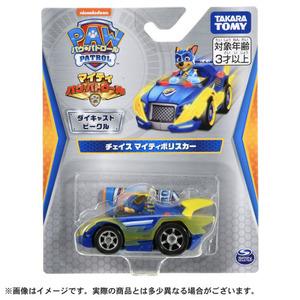 【新品】 パウ・パトロール ダイキャストビークル チェイス マイティポリスカー 倉庫L｜akaikumasan