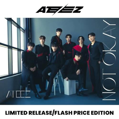 【新品】 NOT OKAY 初回フラッシュプライス盤 CD ATEEZ 佐賀