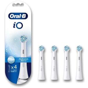 ブラウン BRAUN iORBCW-4EL 替えブラシ オーラルB iO専用 アルティメイトクリーン ホワイト 4本入 IORBCW4EL【BRAUN】