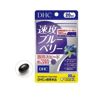 DHC ブルーベリー dhc速攻ブルーベリー 20日分40粒 送料無料平日14時