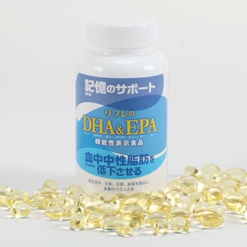 【送料無料】リフレ  DHA＆EPA 186粒   DHA 脂肪酸 オイル EPA オメガ3 サプリ...