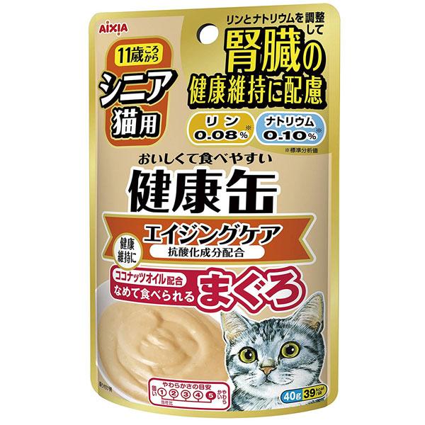 アイシア シニア猫用 健康缶パウチ エイジングケア 40g