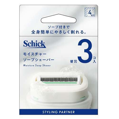 シック　モイスチャーソープシェーバー 替刃(3コ入)