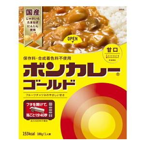 【10個セット】ボンカレーゴールド甘口１８０ｇ【同梱不可】お取り寄せ<br>【※送料無料対象外商品】