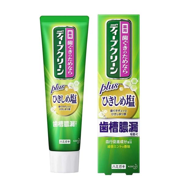 ディープクリーンひきしめ塩薬用ハミガキ100G