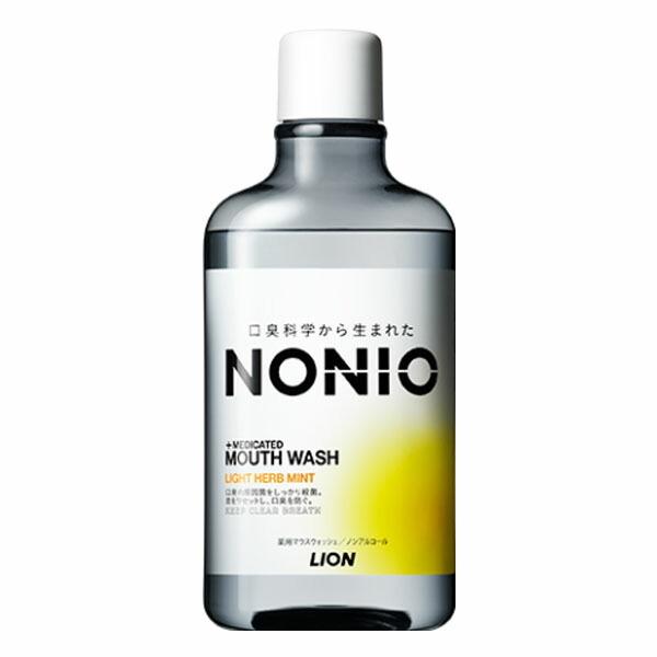 ノニオ マウスウォッシュ ノンアルコール ライトハーブミント(600mL)【ノニオ(NONIO)】