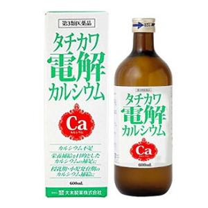 【第3類医薬品】タチカワ電解カルシウム　６００ｍＬ