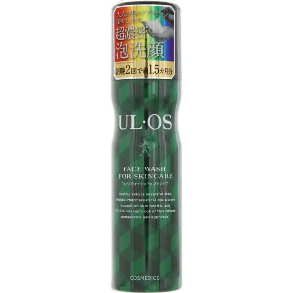 ウルオス(UL・OS／ウル・オス) フェイスウォッシュ(100g) 洗顔　泡洗顔　メンズコスメ　濃密...