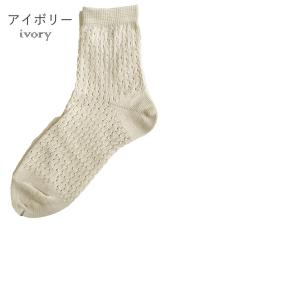 (メッシュ/ストライプ) クロシェ 透かし編み...の詳細画像4