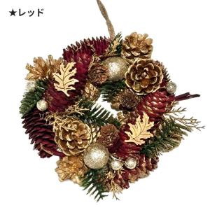クリスマス リース 約20cm デコレーション...の詳細画像4