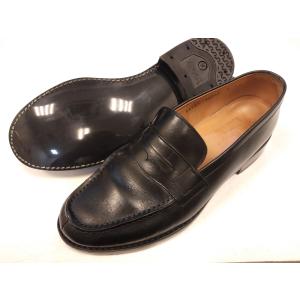 靴修理　紳士靴修理　リーガル　スコッチグレイン　6mmラバーオールソール交換　ヒール交換込み黒or茶
