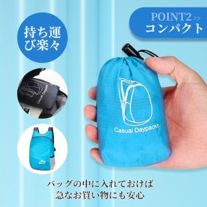 折りたたみリュック エコバッグ リュックサック...の詳細画像3