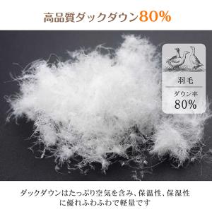 肩当て ダウン ポンチョ ブランケット 羽毛 ...の詳細画像2