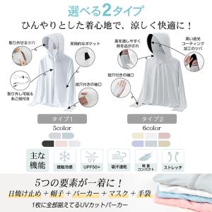 uvカットパーカー ラッシュガード レディース...の詳細画像1