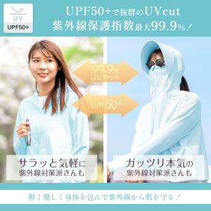 uvカットパーカー ラッシュガード レディース...の詳細画像3