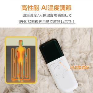 電気毛布 ふわとろ 2枚合わせ 厚手 シングル...の詳細画像4
