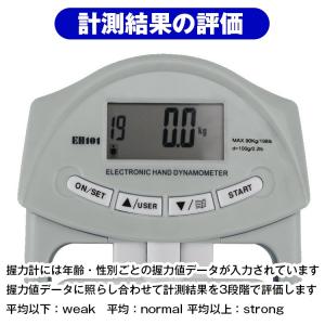 握力計 室内 小学校 デジタル スポーツ 握力...の詳細画像3