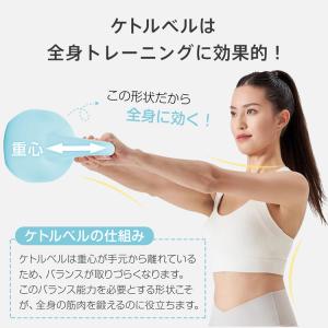 ケトルベル ダンベル ケトルダンベル 4kg ...の詳細画像2