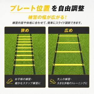ラダー 練習 5m トレーニングラダー 8マス...の詳細画像4