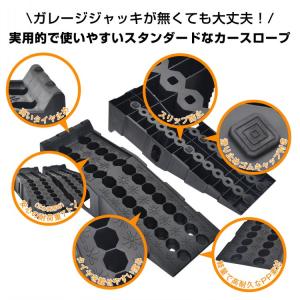 ジャッキ カースロープ 2個セット 7t 車 ...の詳細画像2