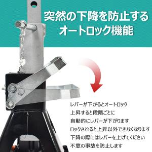 ジャッキ 油圧ジャッキ ジャッキスタンド フロ...の詳細画像5