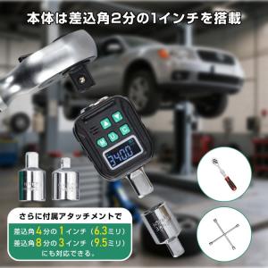トルクレンチ 自動車 デジタル 3/8 デジタ...の詳細画像3