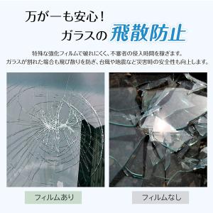 ガラスフィルム 2枚 防犯飛散防止 マジックプ...の詳細画像5