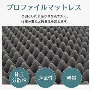 マットレス 三つ折り 高反発マットレス ごろ寝...の詳細画像5
