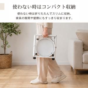 キッチンワゴン キャスター付き スリム 3段 ...の詳細画像4