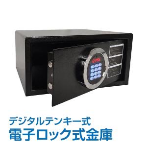 金庫 家庭用 小型金庫 テンキー式 電子ロック デジタルロック