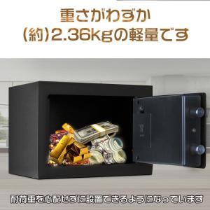 金庫 家庭用 小型 a5 テンキー式 業務用 ...の詳細画像3