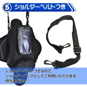 バイクタンクバック ショルダーベルト 強力 磁...の詳細画像5