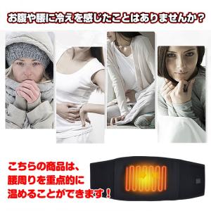 温感サポーター 電熱 腰 サポーター 腹巻き温...の詳細画像1