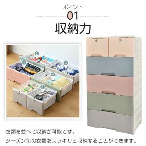 チェスト タンス 衣装ケース 収納ケース 洋服...の詳細画像1