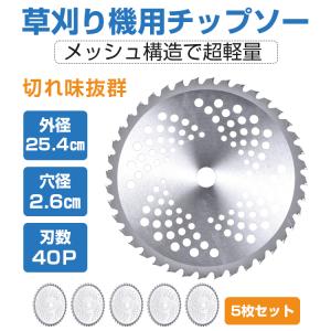 チップソー 10枚セット チップソ 替刃 交換 刃こぼれ 草刈機 草刈り機