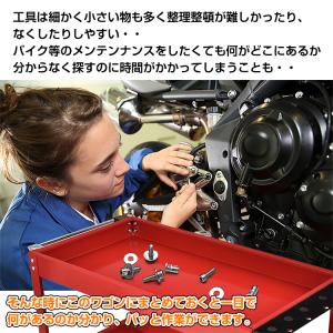 ツールワゴン 3段 ツールカート 工具カート ...の詳細画像2