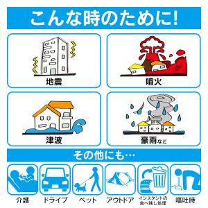 簡易トイレ 防災 凝固剤 60回分 非常用トイ...の詳細画像1